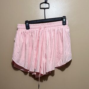 Women's Pink Athletic Shorts